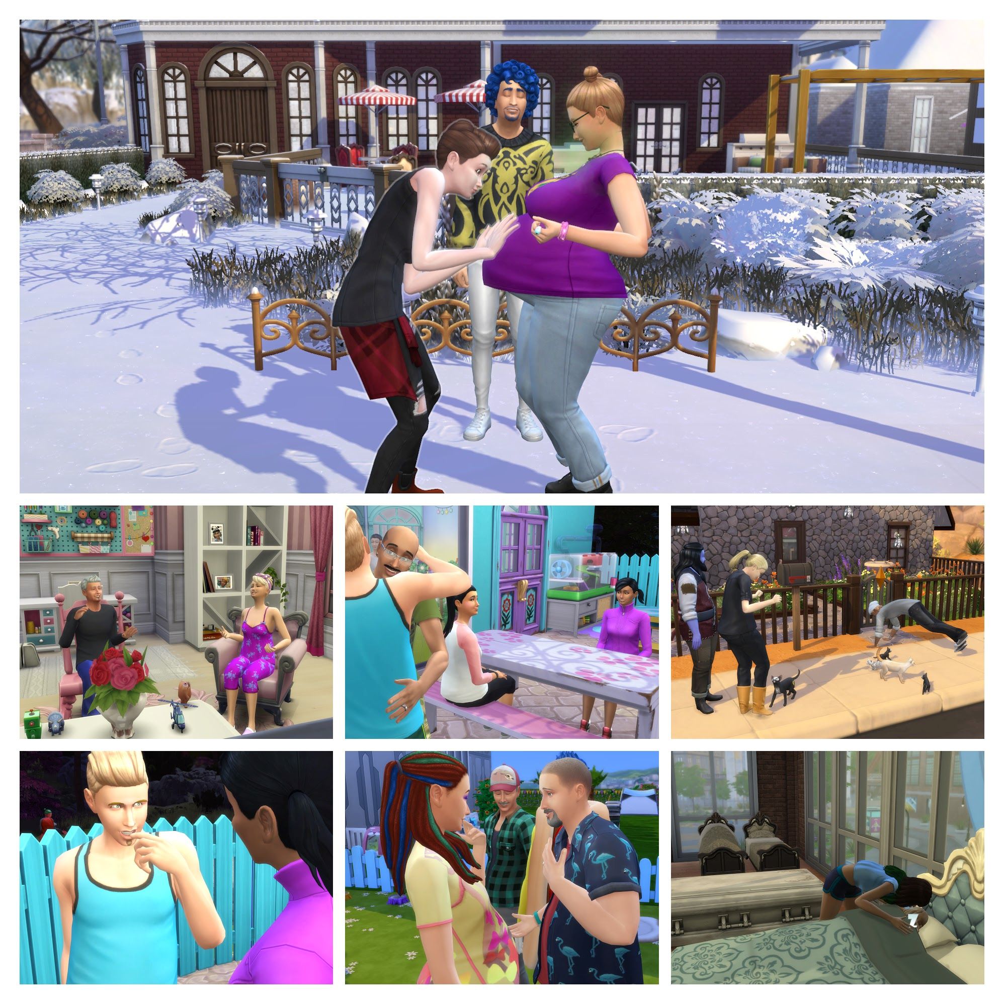 Sims 69 COLLAGE