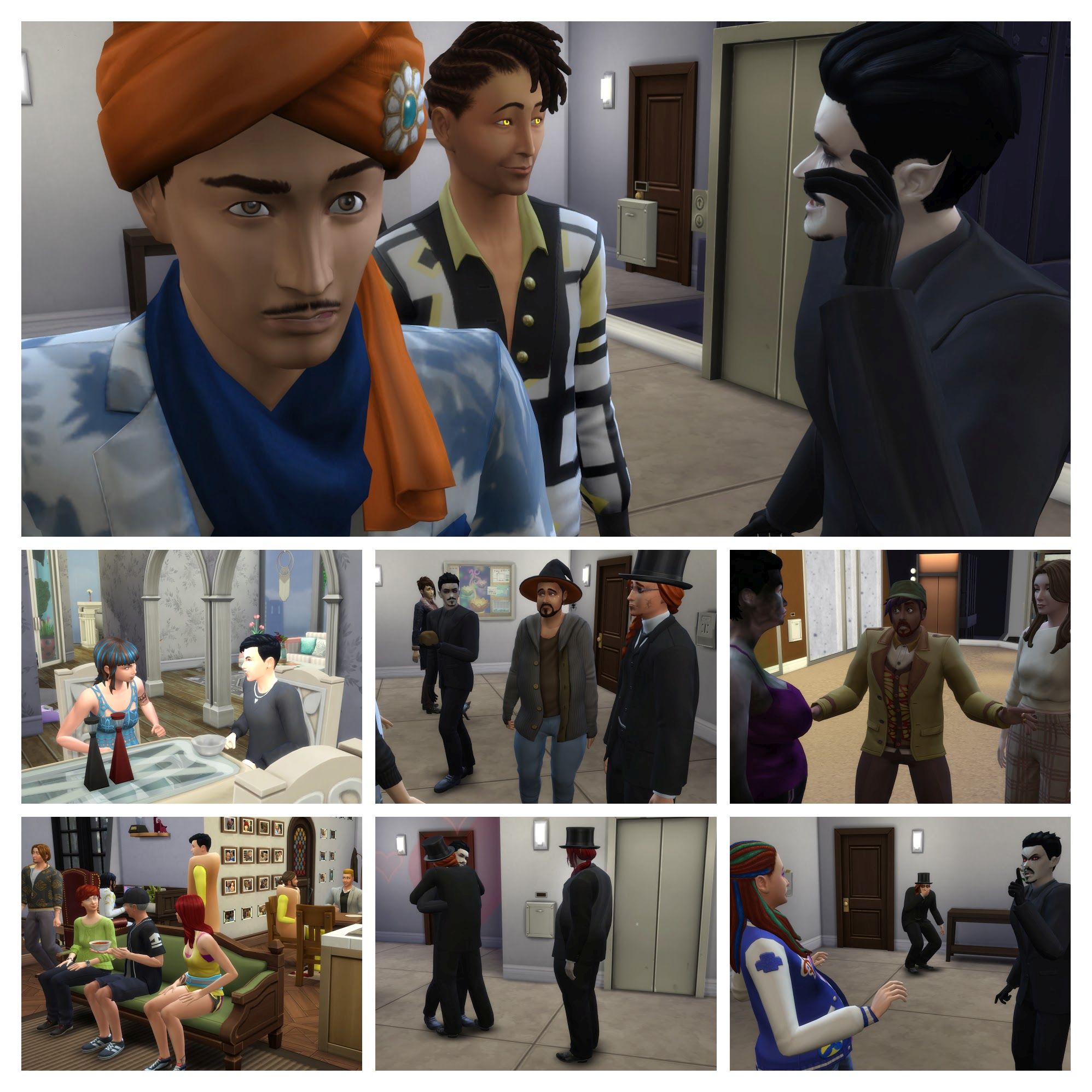 Sims 70 COLLAGE