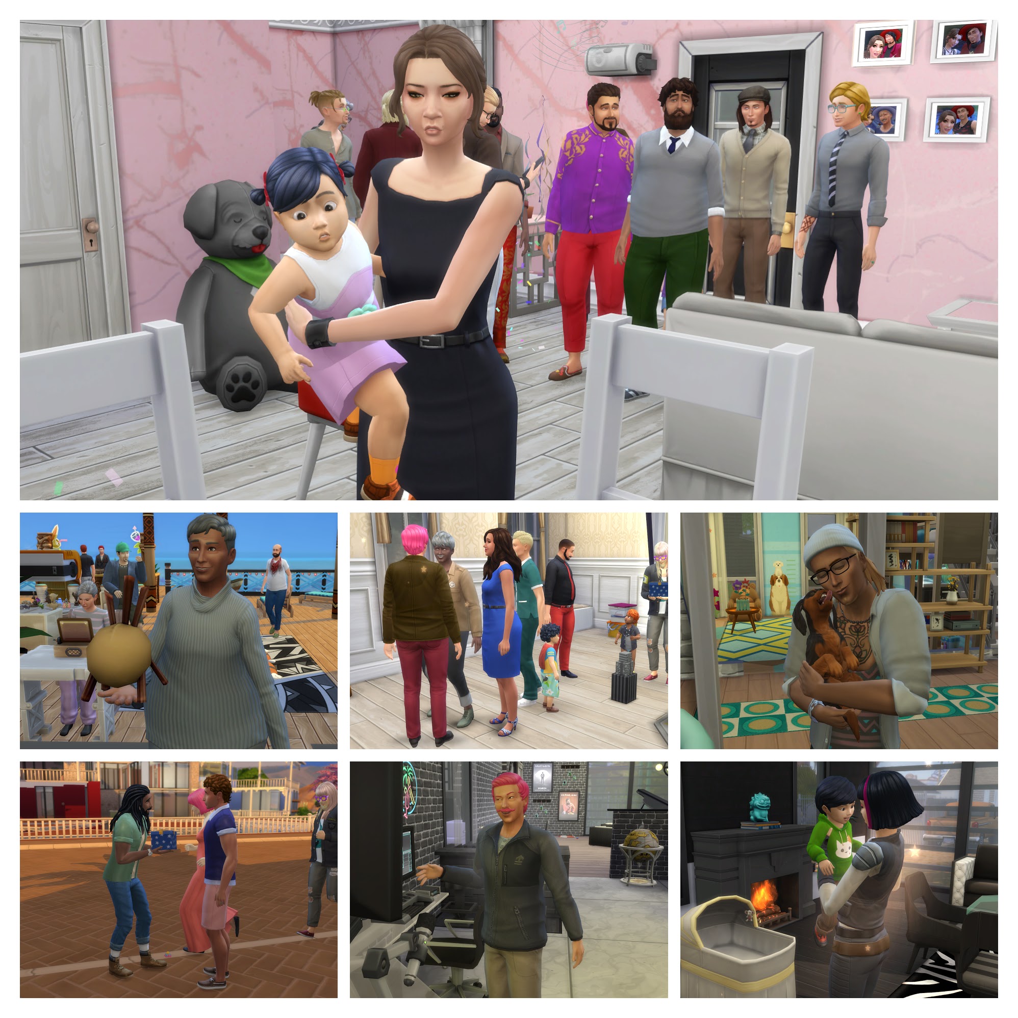 74 Sims COLLAGE