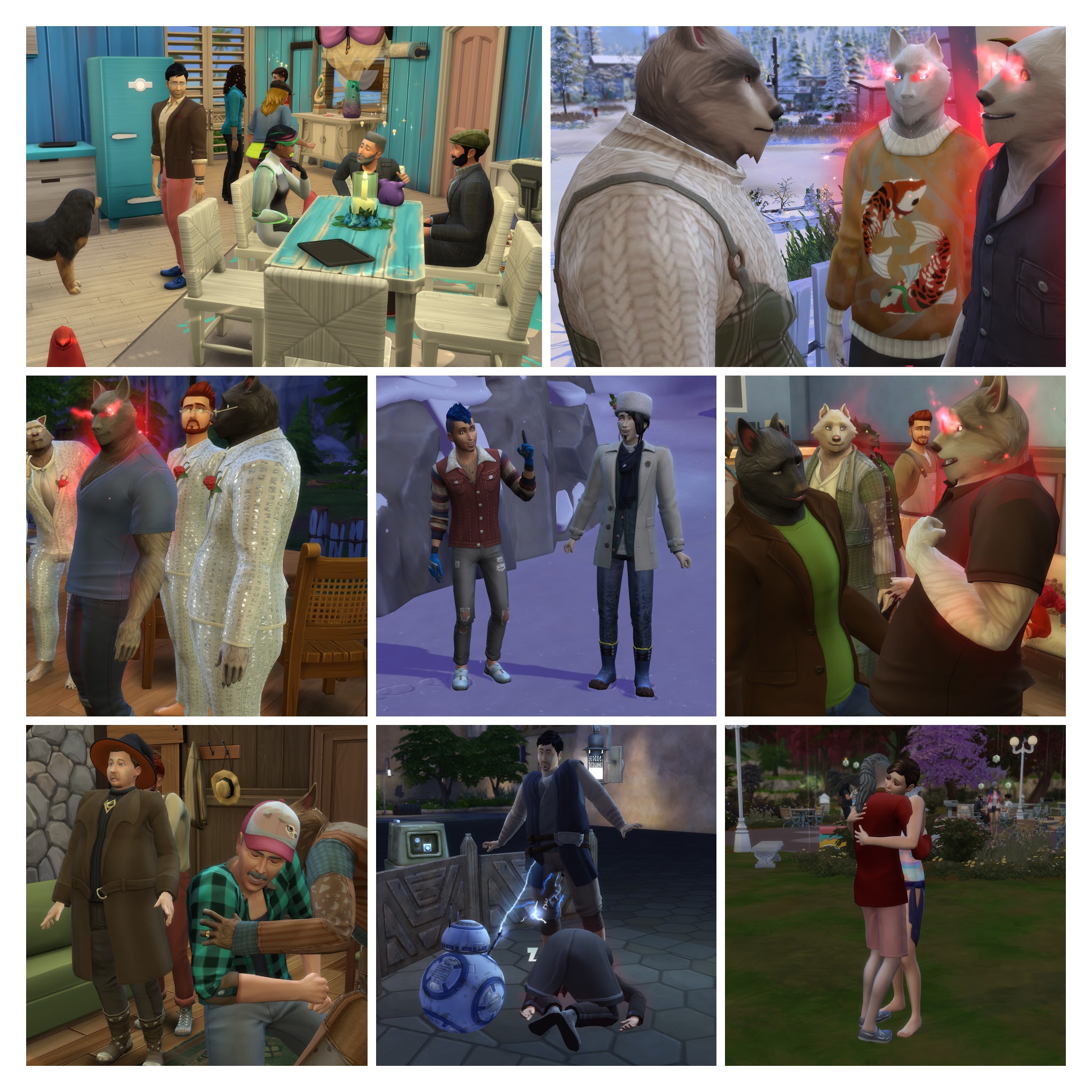 Sims 75 COLLAGE