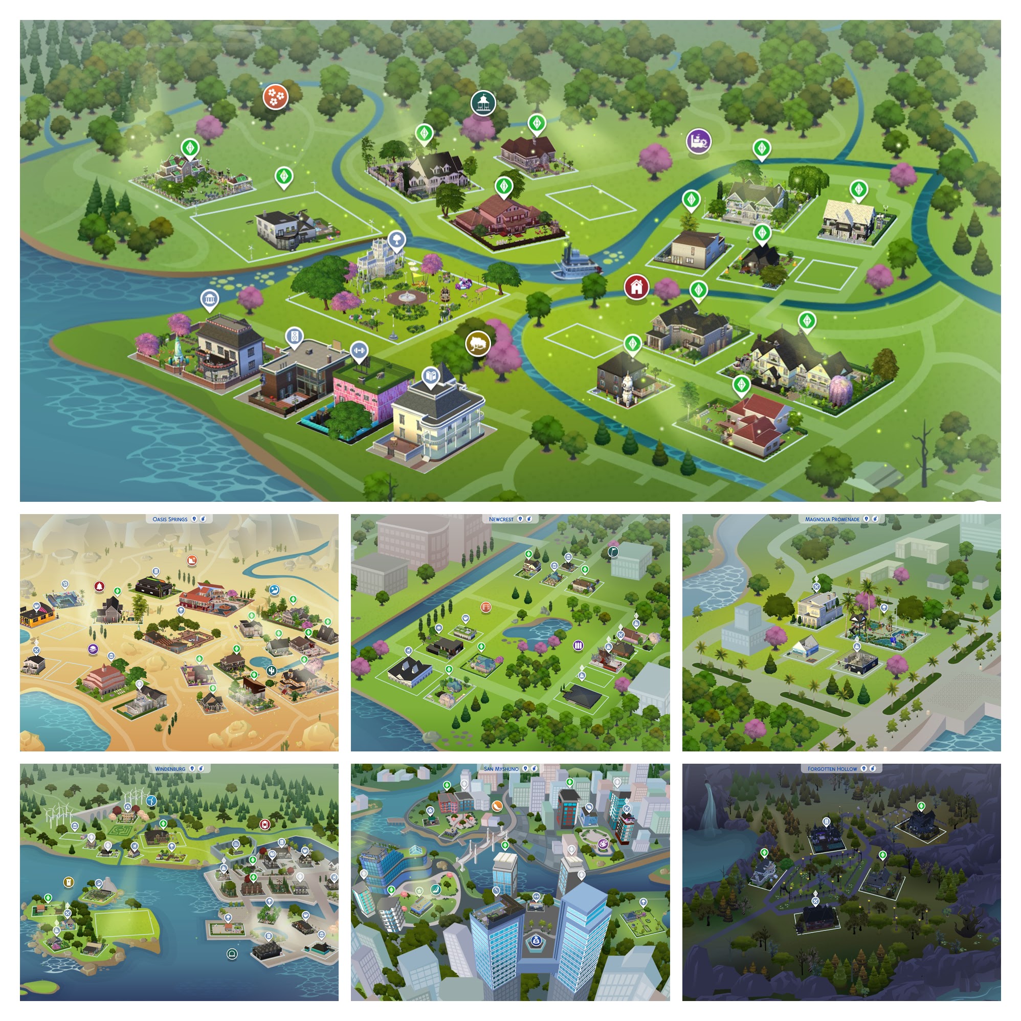 Sims 77 COLLAGE
